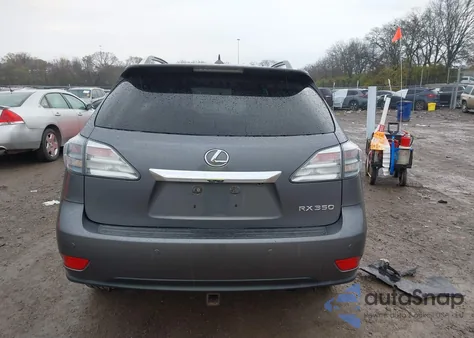 2012 Lexus Rx 350 z USA, uszkodzony, nr VIN 2T2BK1BA7CC137750